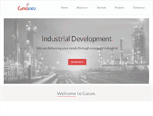 Tablet Screenshot of gasan-sa.com